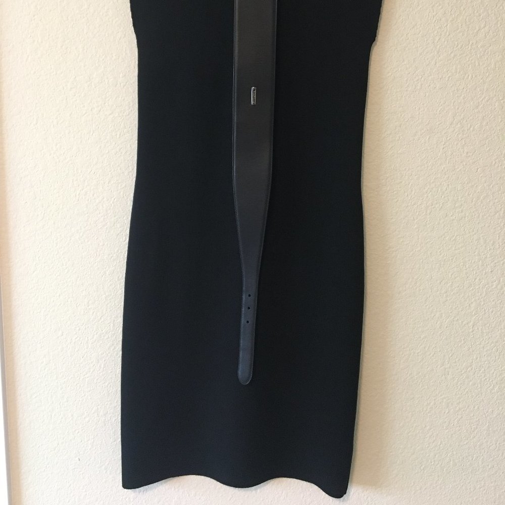 MaxMara Black Midi Sheath Dress - Picture 3 of 15